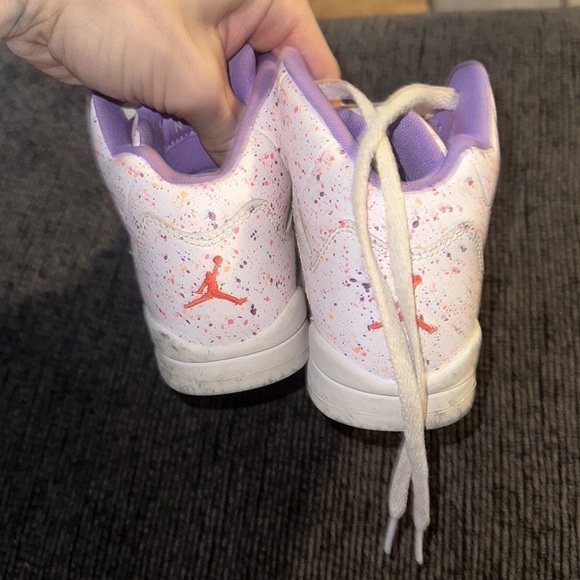 Air Jordan Kids 5 Retro GG 'Easter’ size 11c - Picture 4 of 6